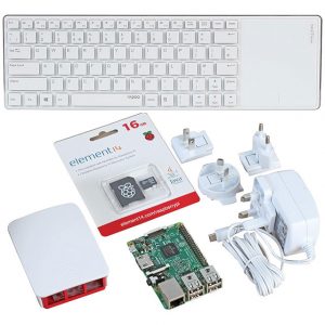 Raspberry Pi 3 Deluxe Wireless Kit White