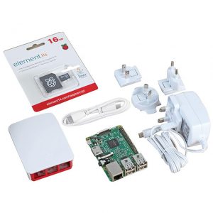 Raspberry Pi 3 Official Starter Kit White